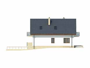 Elewacja 1 projektu domu Agawa 2