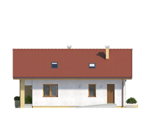 Elewacja 3 projektu domu Amarant 2