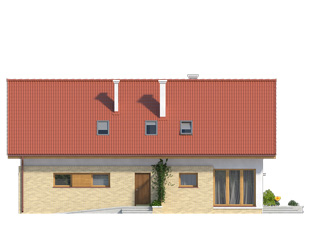 Elewacja 3 projektu domu Amarylis 2