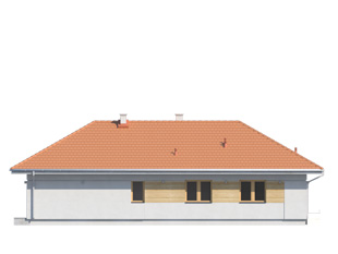 Elewacja 3 projektu domu Ambrozja 13