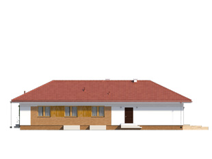 Elewacja 1 projektu domu Ambrozja 5