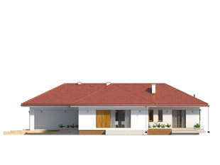 Elewacja 3 projektu domu Ambrozja 5