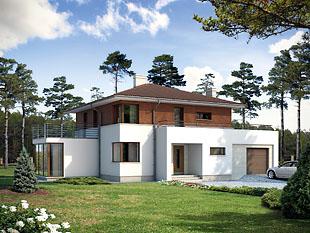 Projekt domu Andromeda