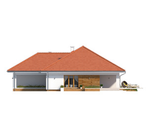 Elewacja 3 projektu domu Ariel 5