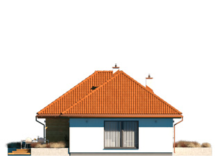 Elewacja 1 projektu domu Aruba 3