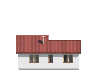 Elewacja 4 projektu domu Atlas 2
