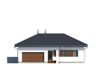 Elewacja 2 projektu domu Atut 3