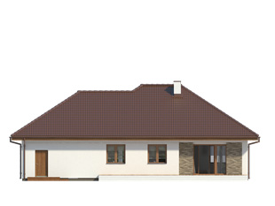 Elewacja 4 projektu domu Aurelia