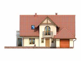 Elewacja 2 projektu domu Batuta 2