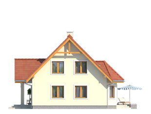Elewacja 3 projektu domu Echo 3