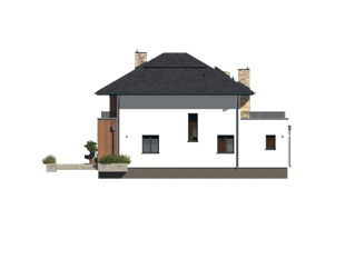 Elewacja 4 projektu domu Fen