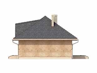 Elewacja 1 projektu domu Huragan dr-S