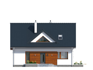 Elewacja 2 projektu domu Ibis