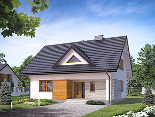 Projekt domu Indygo 4