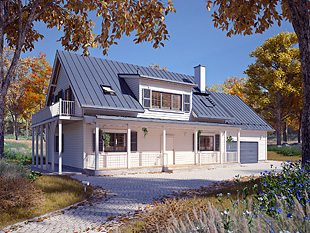 Projekt domu Jagodowy 3