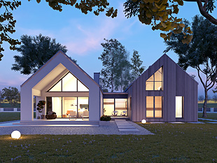 Projekt domu Katamaran dr-S
