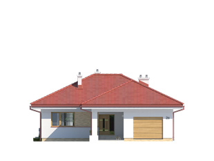 Elewacja 2 projektu domu Kiwi 2