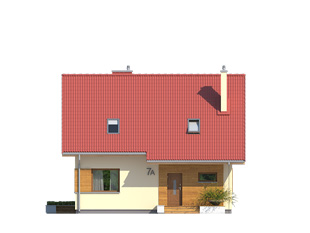 Elewacja 2 projektu domu Kulczyk 2