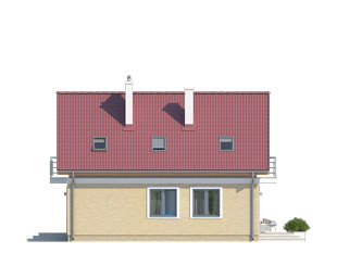 Elewacja 3 projektu domu Laura 2