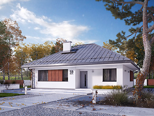 Projekt domu Mak 2