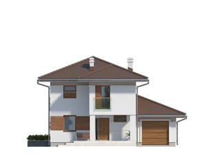 Elewacja 2 projektu domu Pinia 2