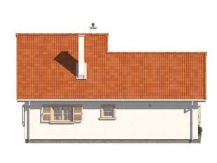 Elewacja 4 projektu domu Szyper 11