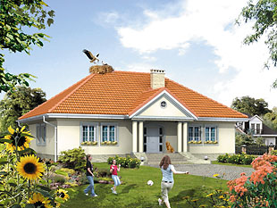 Projekt domu Tercja
